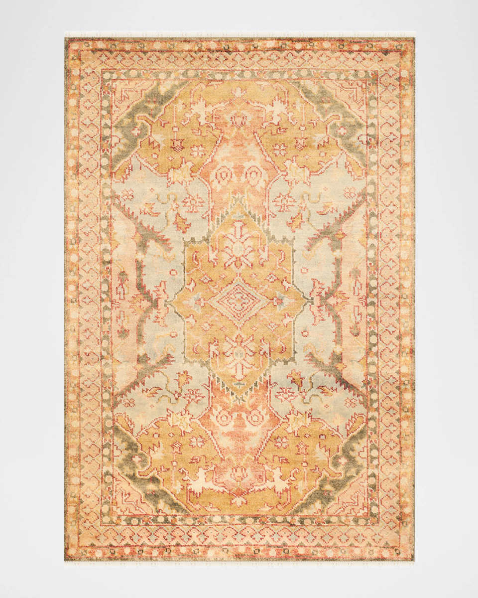 Reynolds Hand Knotted Rug, 4' x 6'